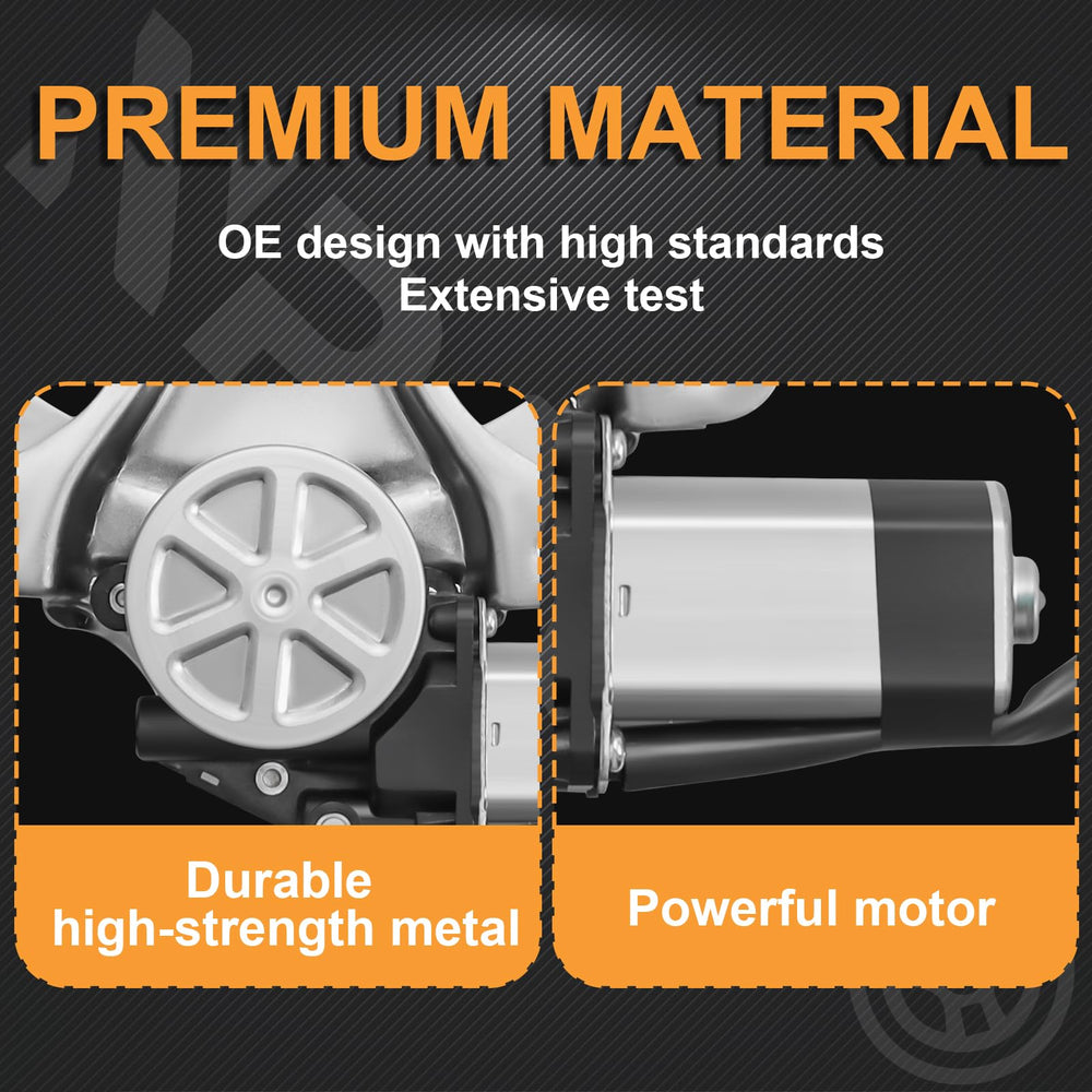 NPAUTO regulator motor front-left kit supports quick maintenance and better control.