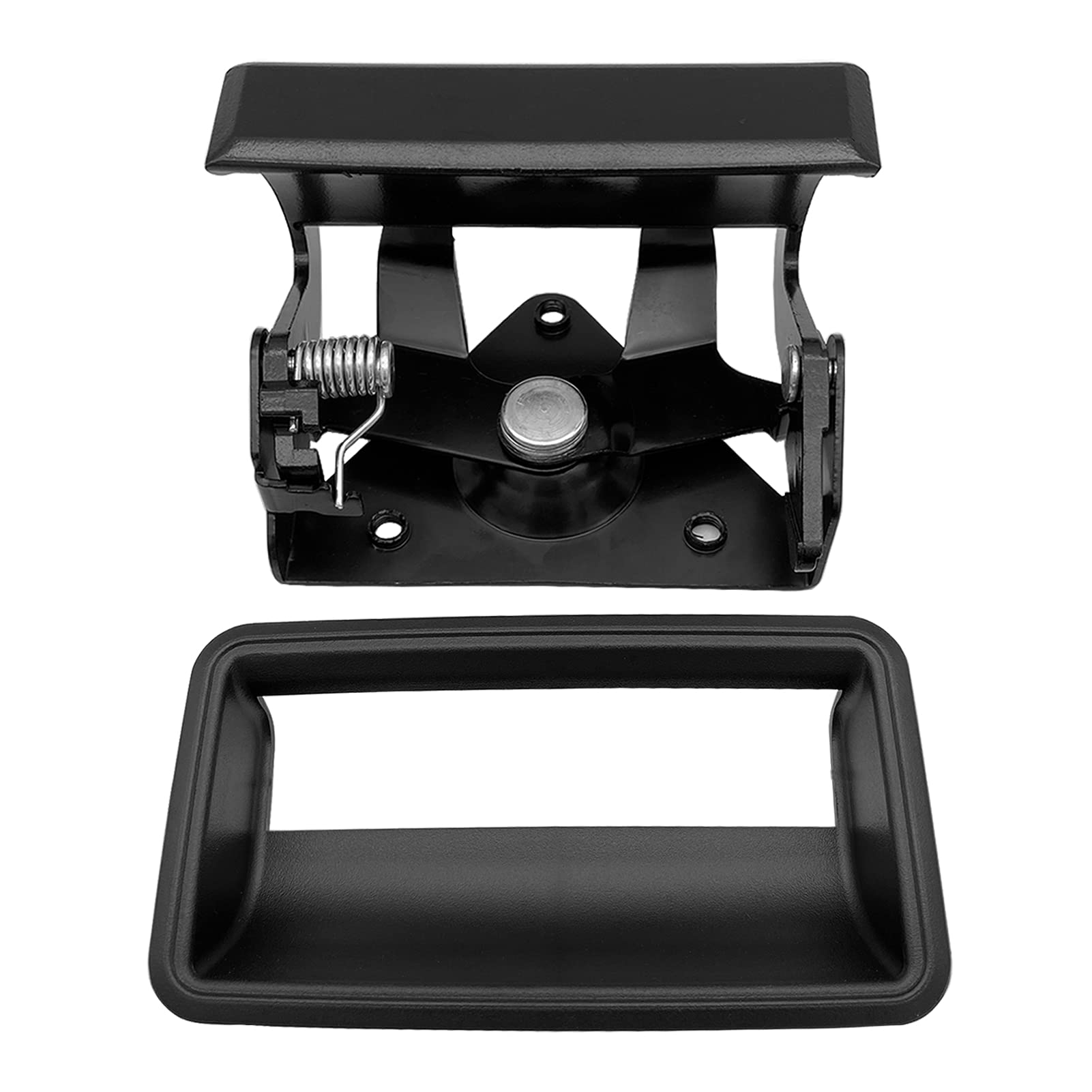 NP Auto exterior tailgate handle front view showing fit and finish for Chevy GMC pickups