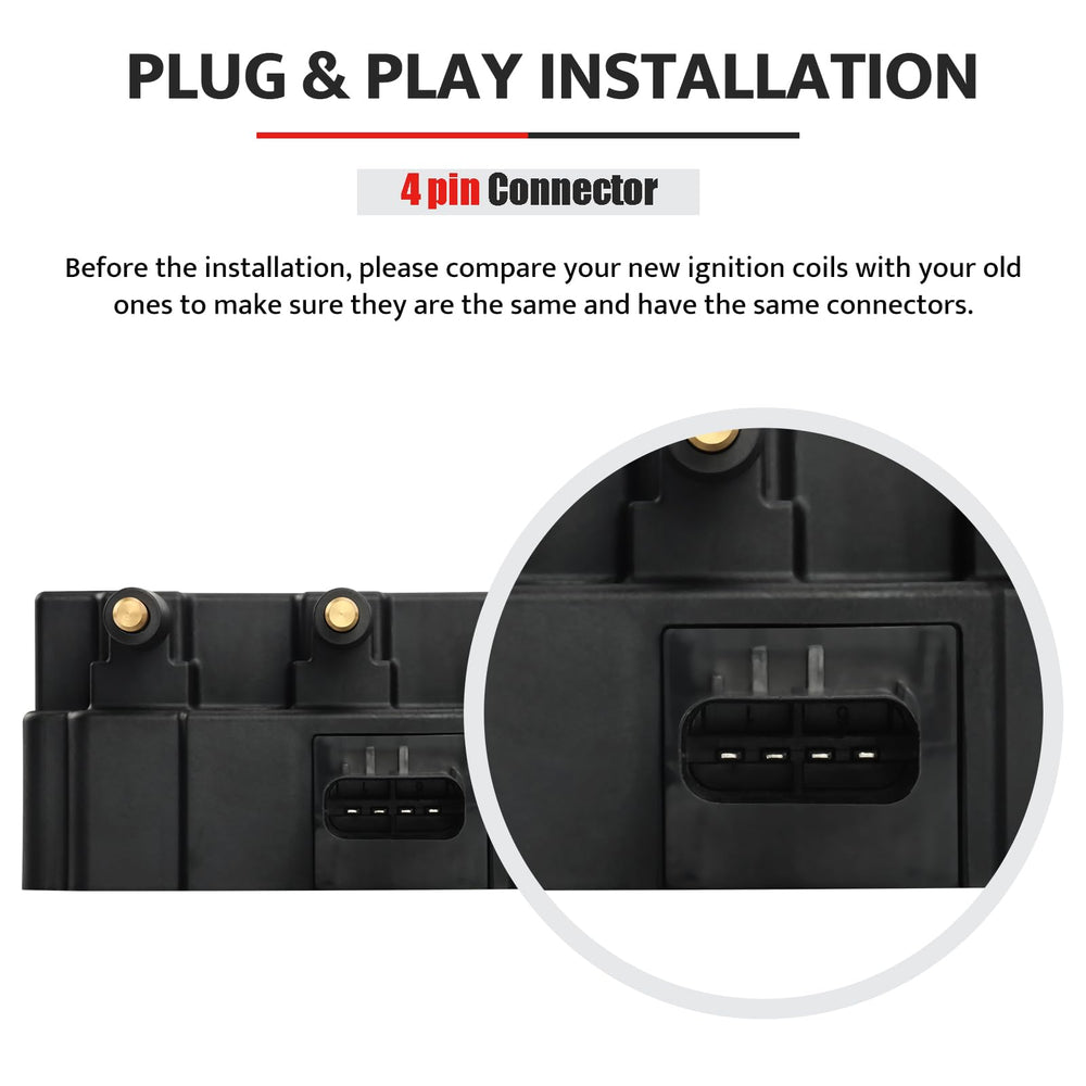 NPAUTO UF305 top-down view emphasizes compact coil arrangement