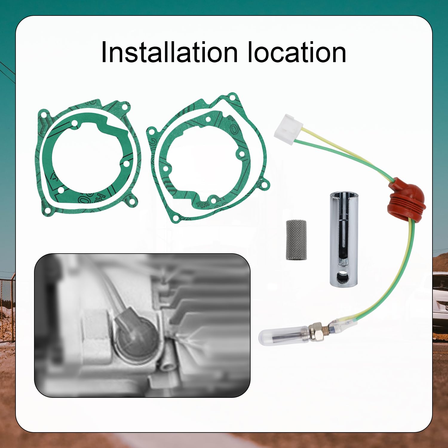 NQEUEPN gasket pack for diesel heaters supports fuel-efficient operation