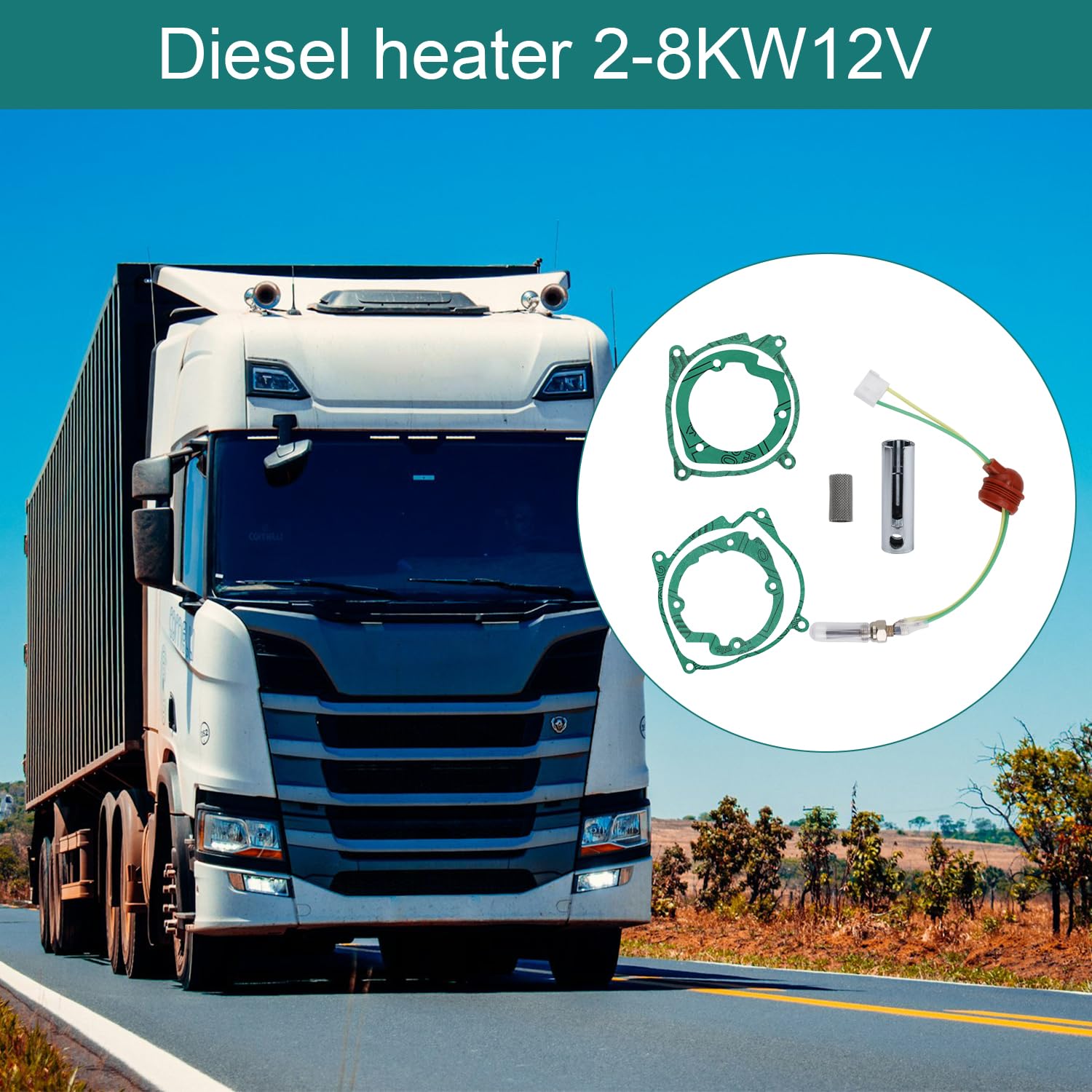 NQEUEPN kit installed in vehicle diesel heater for reliable startup