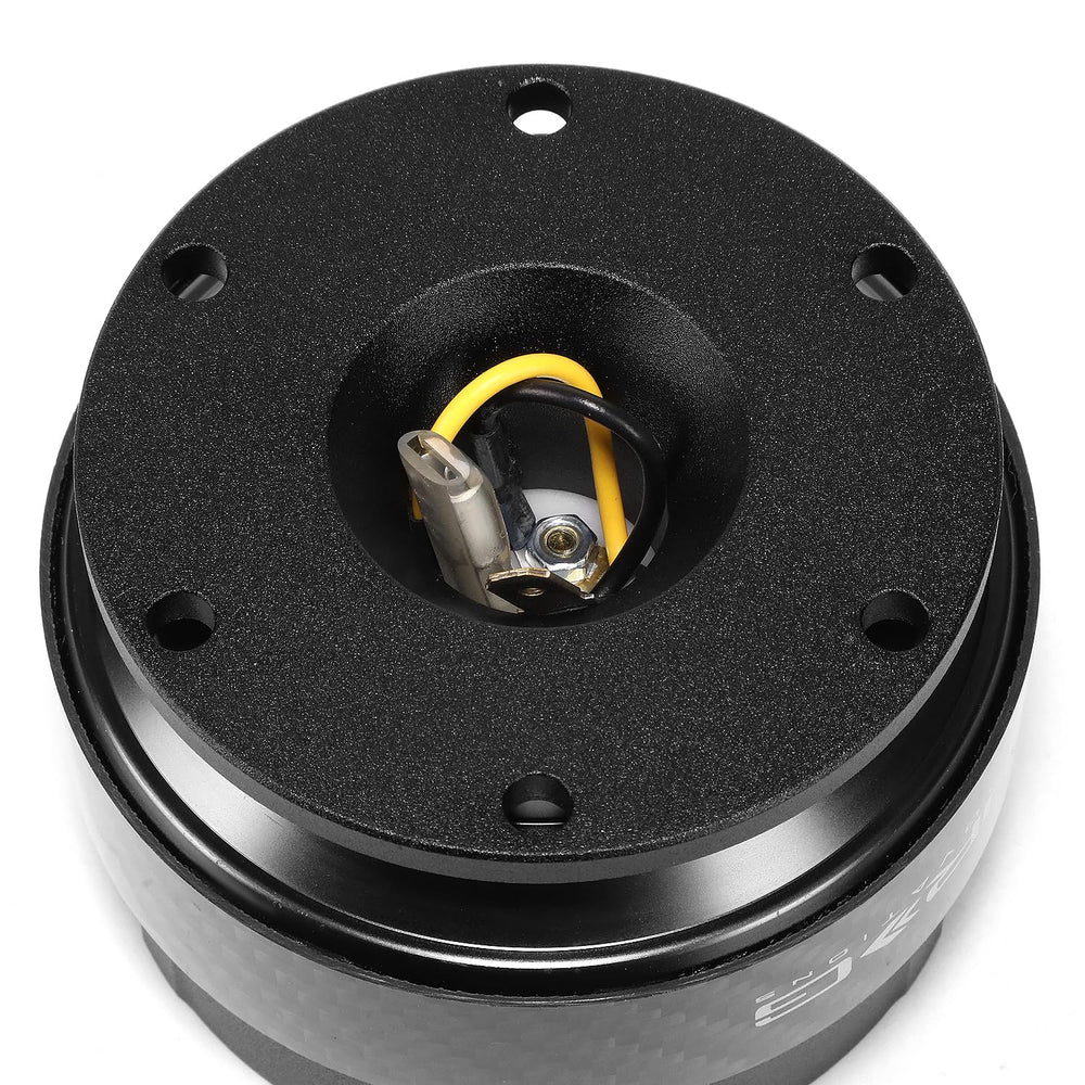 NRG Innovations Gen 2.0 black carbon fiber ring detail
