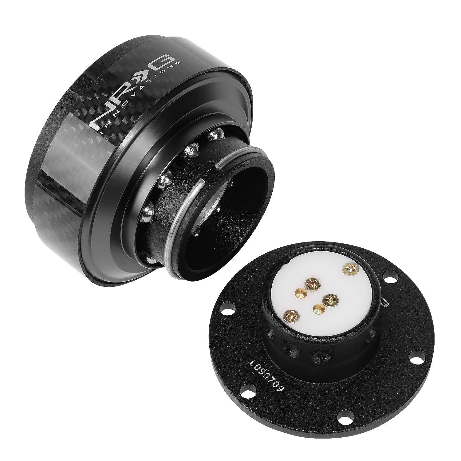 NRG Innovations Gen 2.0 in-car installation setup for quick wheel changes