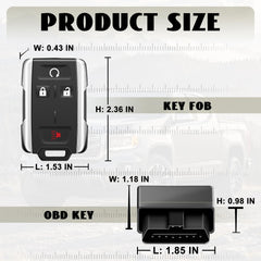 Nrgedzam remote fob installed to illustrate DIY setup