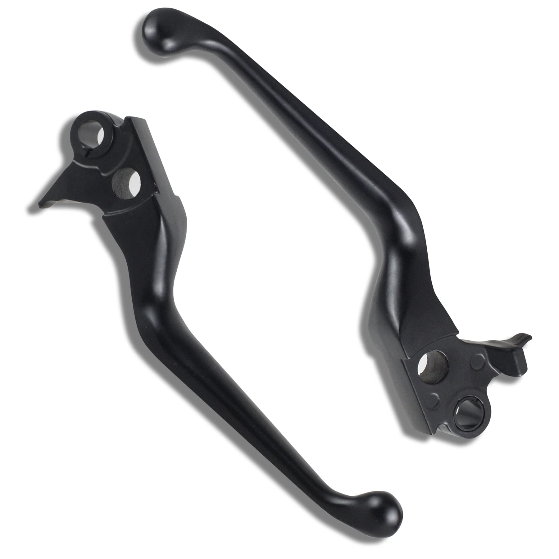 NTHREEAUTO black clutch lever for Harley Road King delivers smooth engagement and durability.