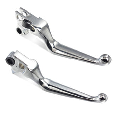 NTHREEAUTO chrome brake lever for Harley Sportster 883/1200 enhances grip and braking control.