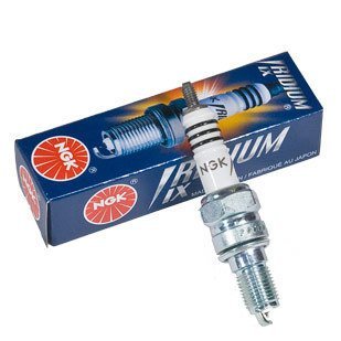 NTK 7803 DPR7EIX-9 iridium spark plug closeup for precise ignition