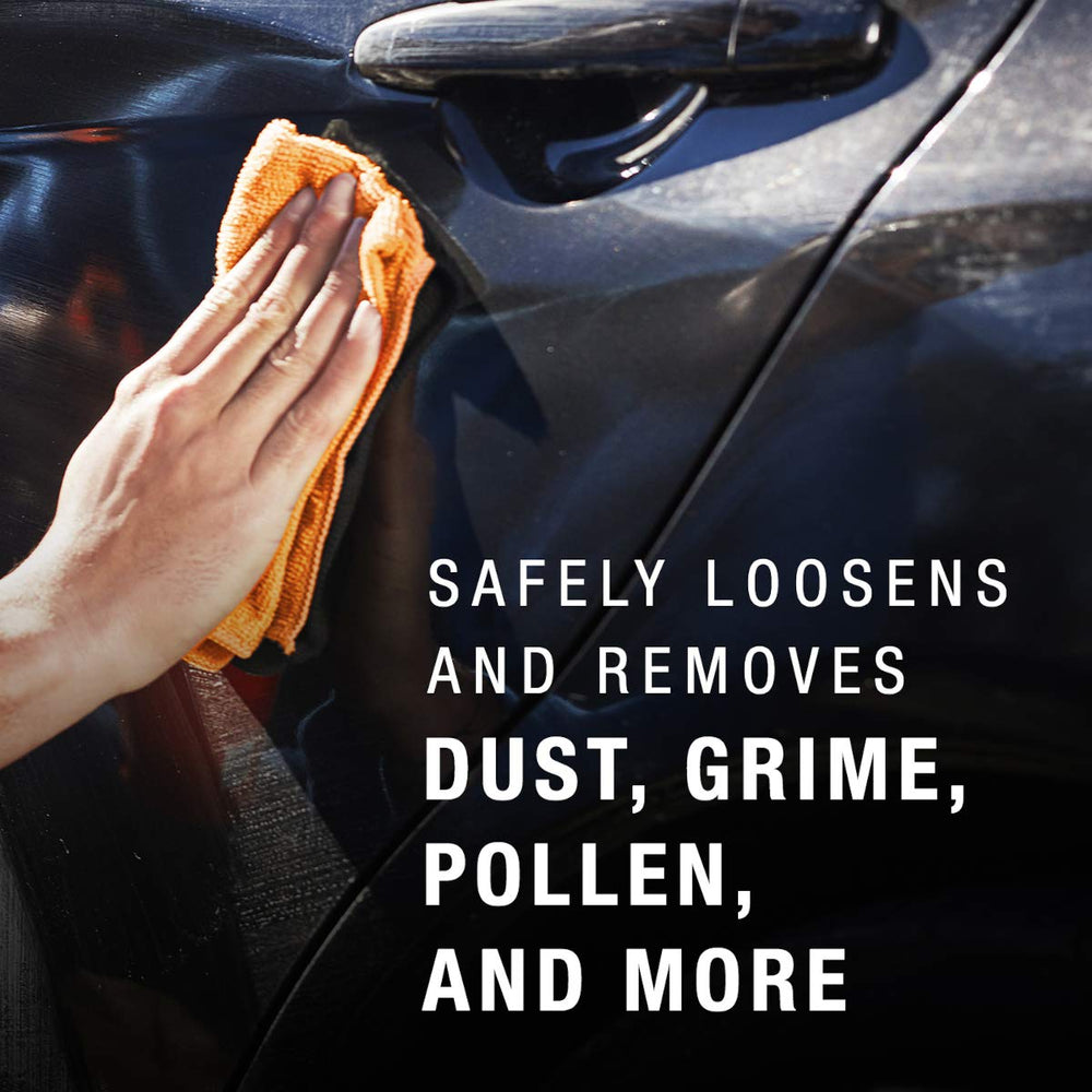 Detail spray in action delivering bright, protective finish.