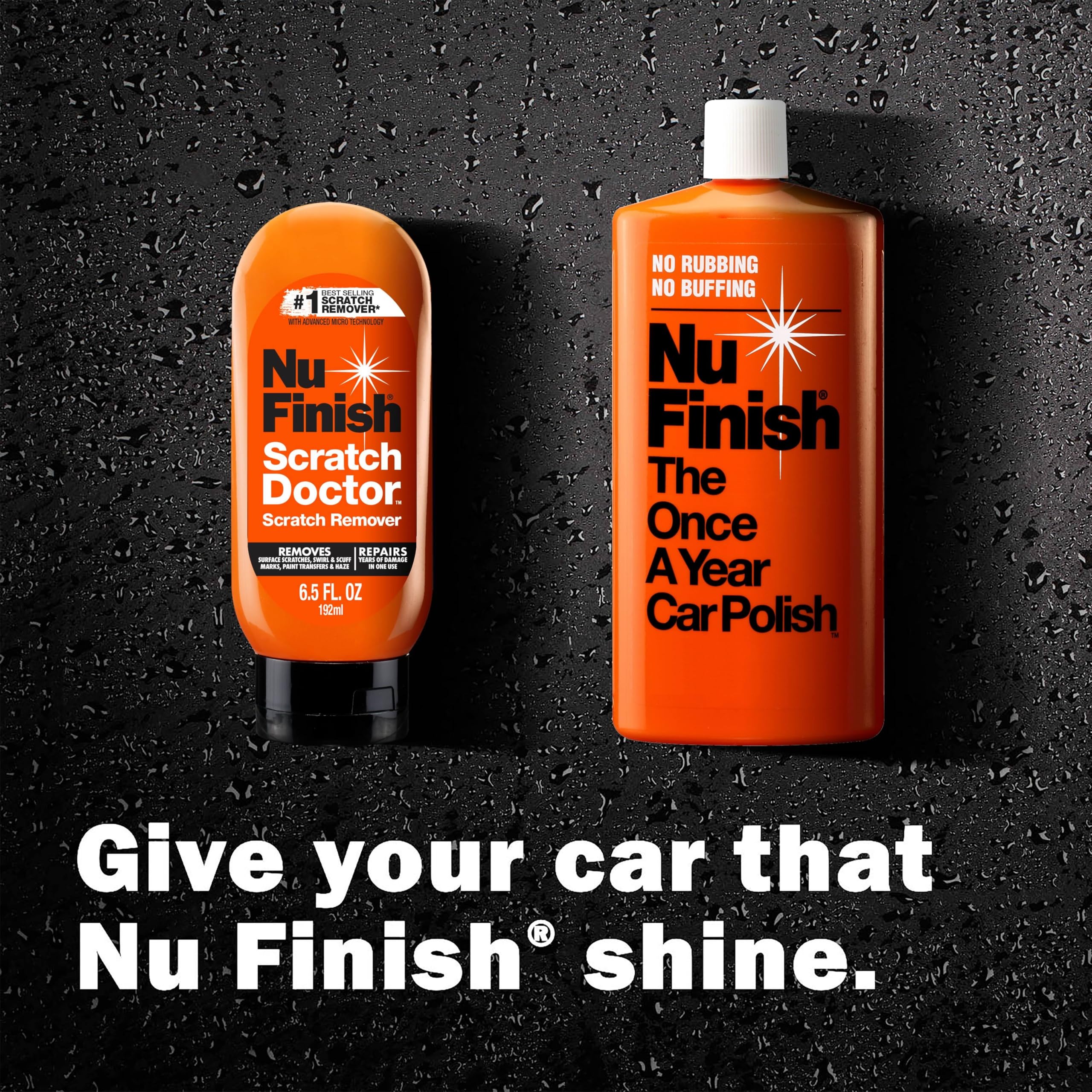 Nu Finish Once A Year Car Polish delivering showroom shine