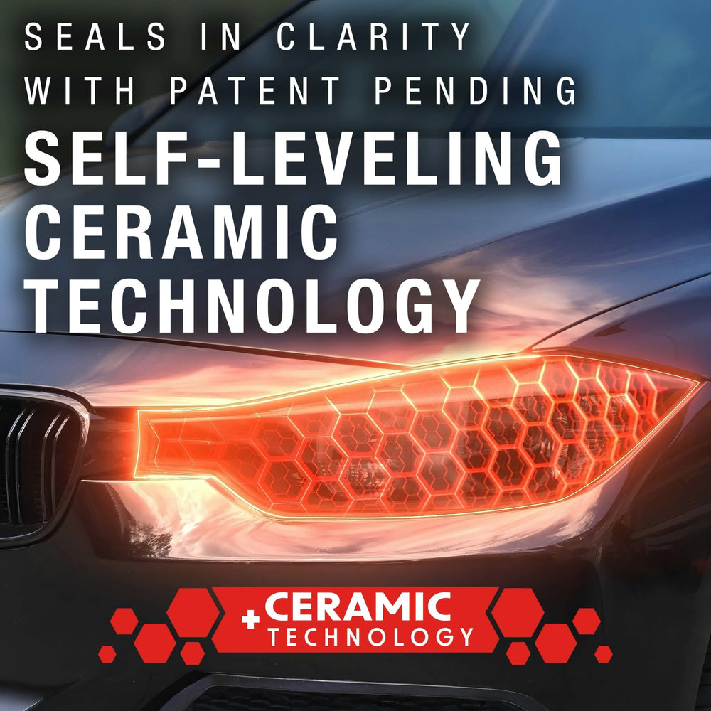 Nu Finish sealant spray self-leveling application seals clarity and repels grime.