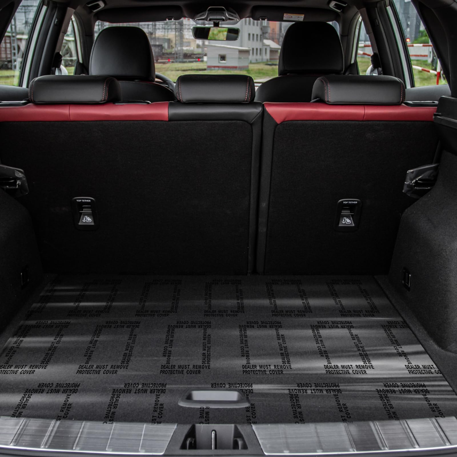 Nuanchu 24x200-foot protective film covers large vehicle flooring efficiently.