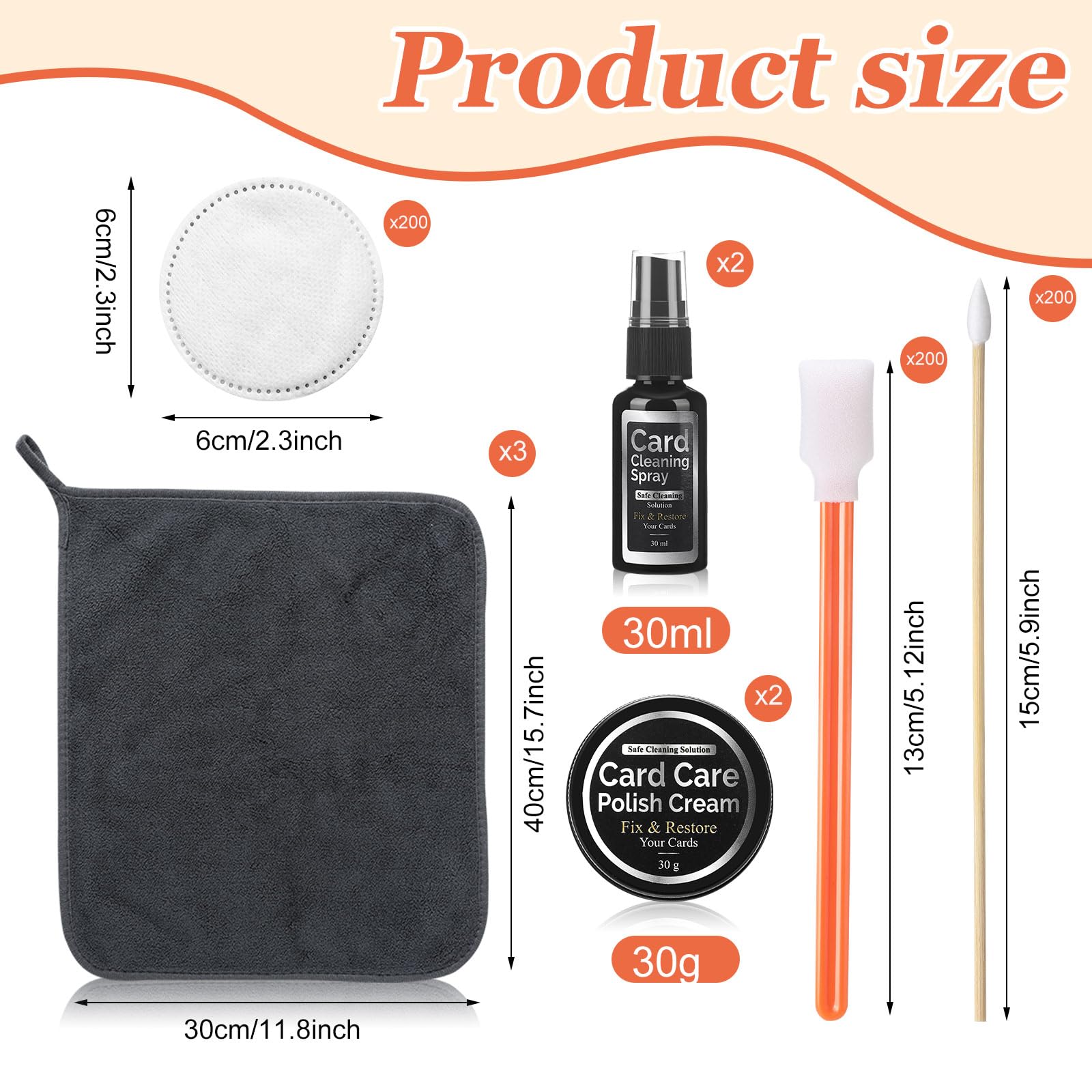 Nuanchu polishing paste: gentle abrade for brighter card surfaces.