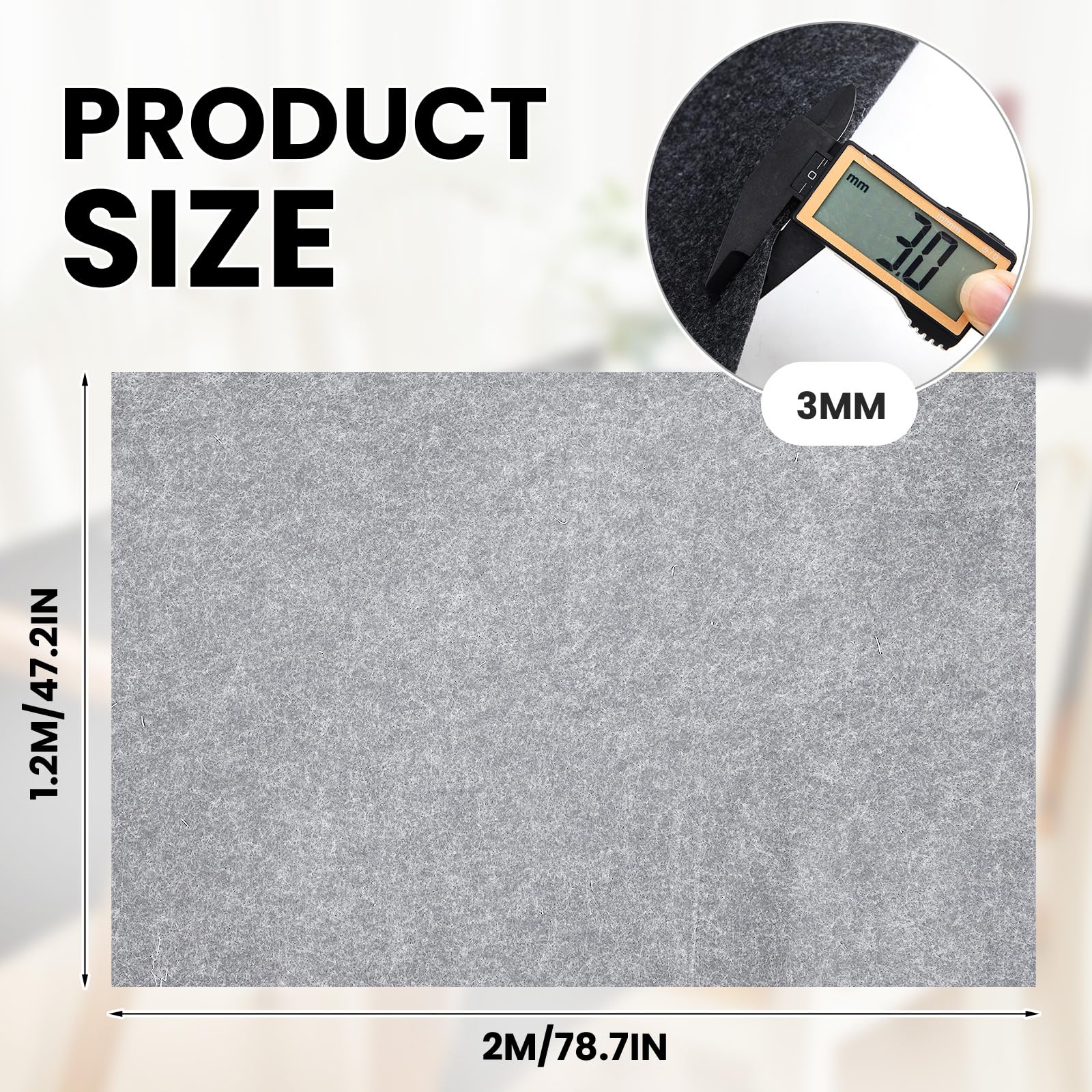 Nuanchu carpet cut-to-fit conforms to irregular shapes.