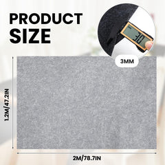 Nuanchu carpet cut-to-fit conforms to irregular shapes.