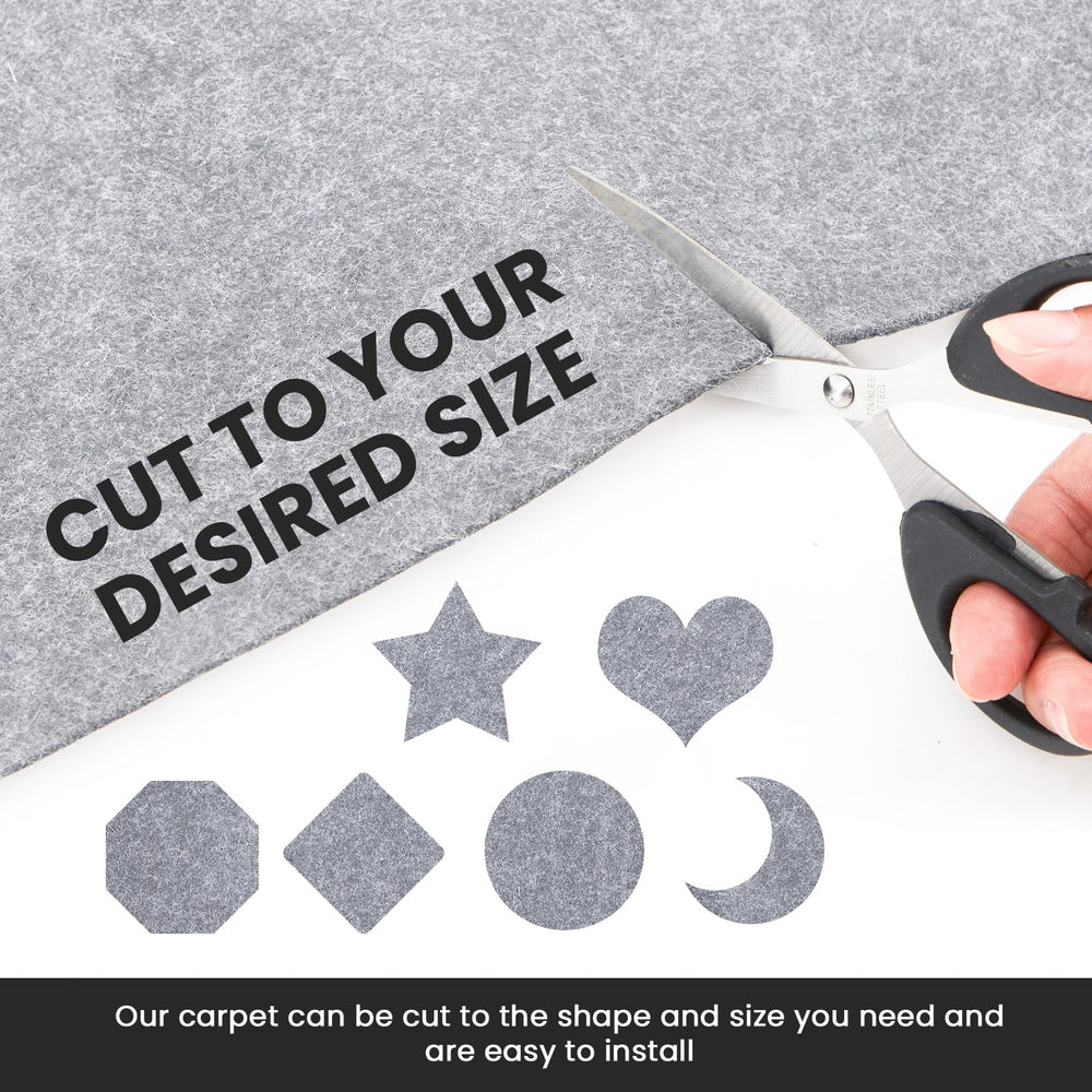 Nuanchu underfelt carpet offers versatile use on automotive, marine, and home surfaces.