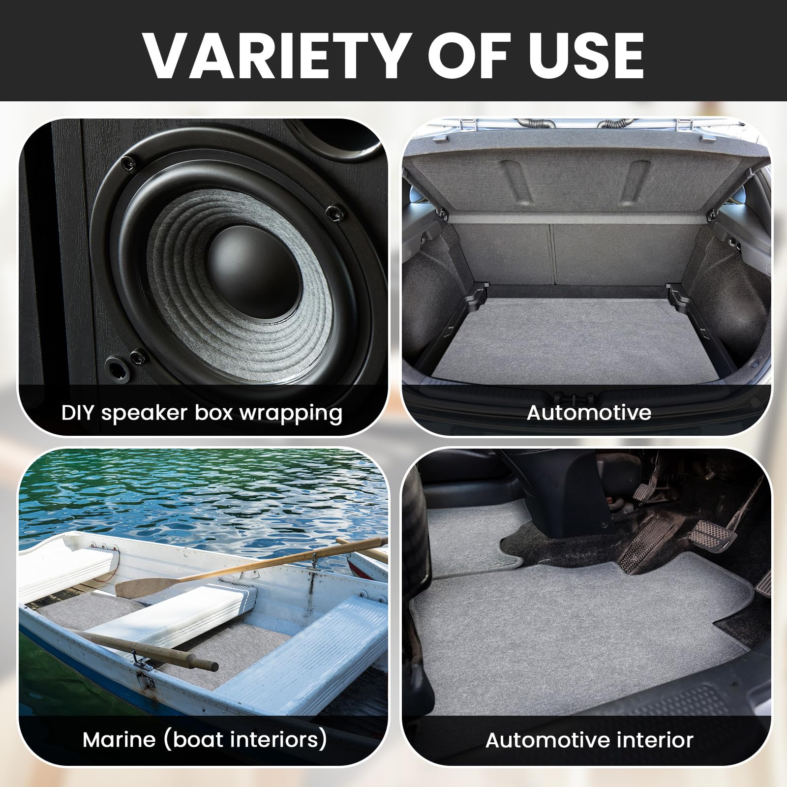 Nuanchu truck bed protection against scratches and spills.