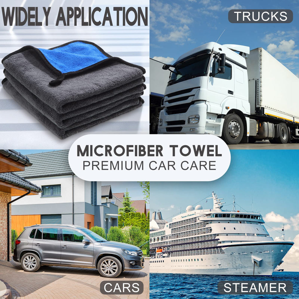 Nuenen detailing towels for interior and exterior car surfaces