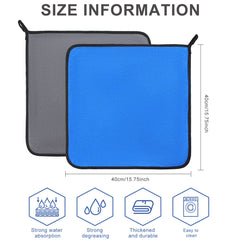 Nuenen towels with reinforced edges for durable, repeated use