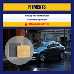 NuFlySic CF11183 carbon layer captures odors and dust inside the cabin.
