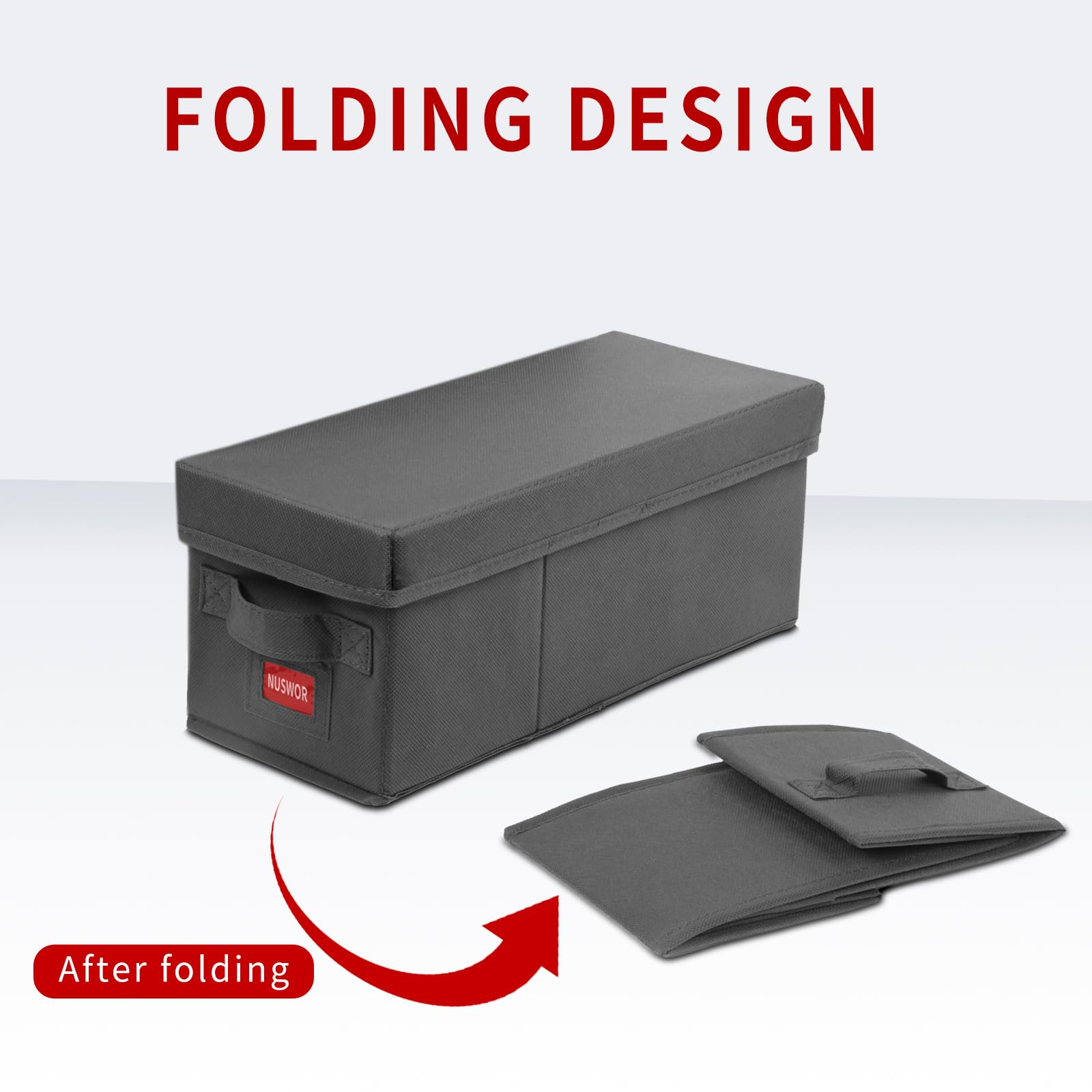 NUSWOR CD storage is compact and saves space in small spaces.