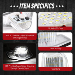 NUVISION LIGHTING license plate light plug-and-play installation demonstrates easy replacement
