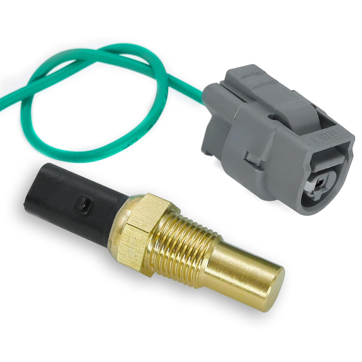 Nuwedah coolant temperature sensor with connector for Toyota Tacoma improves engine temperature monitoring