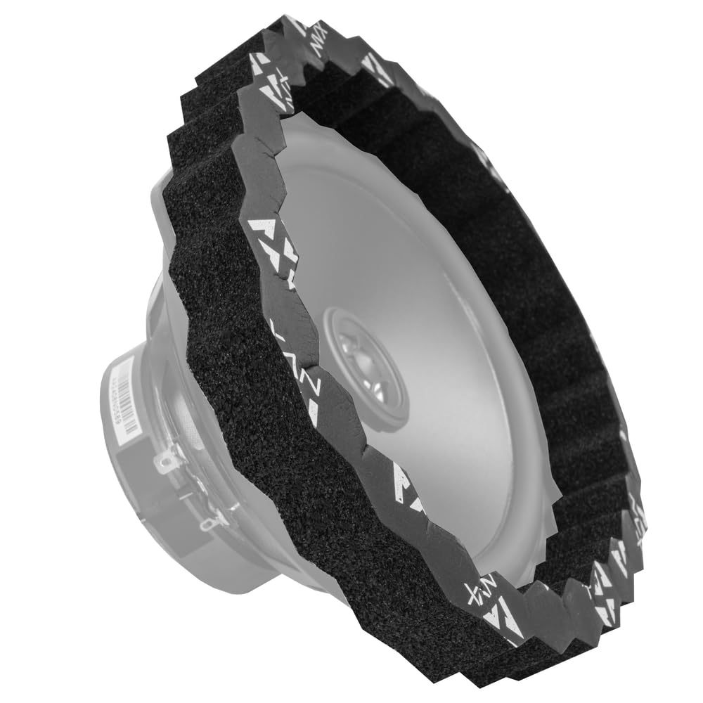 Installed NVX UnifRing around a car speaker for a tighter seal.