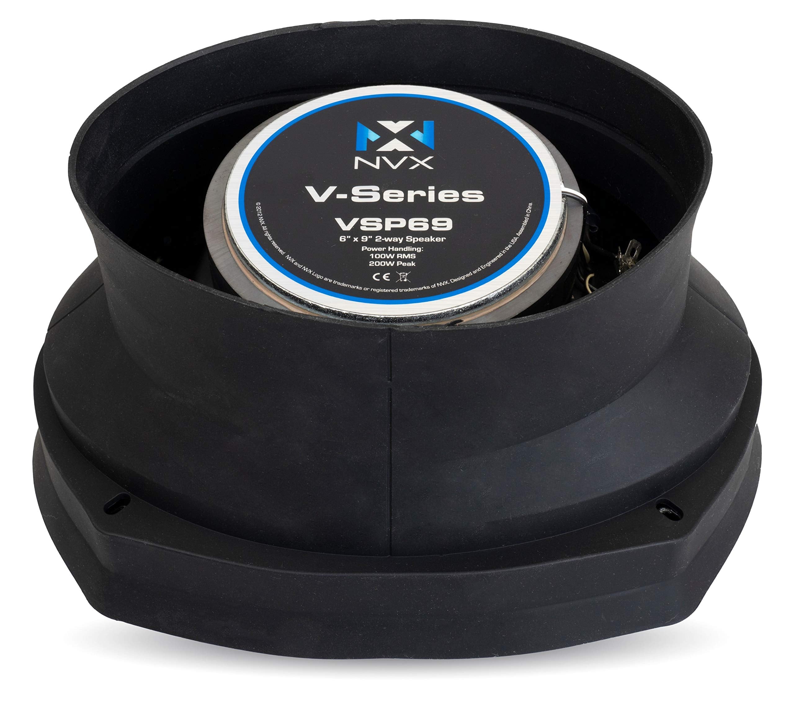 NVX XBAF69 back mounting depth 3-3/8 inch ensures deeper panels fit