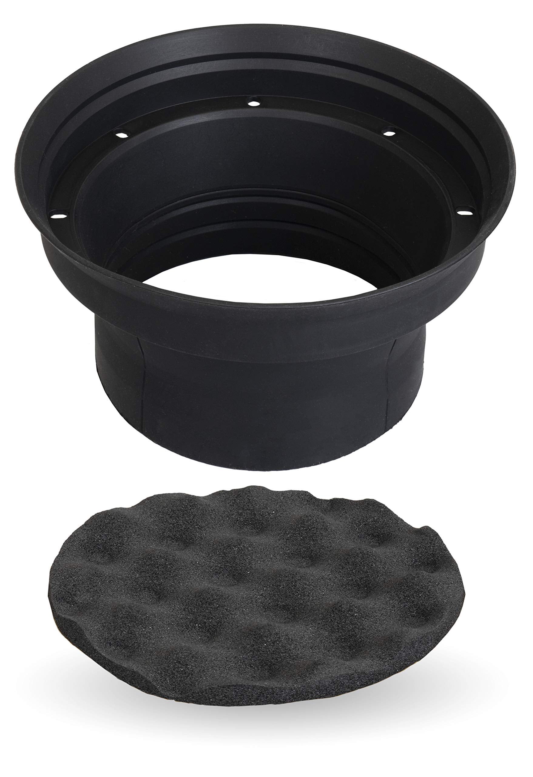 NVX XBAF8 universal 8-inch fit suitable for common car speaker sizes.