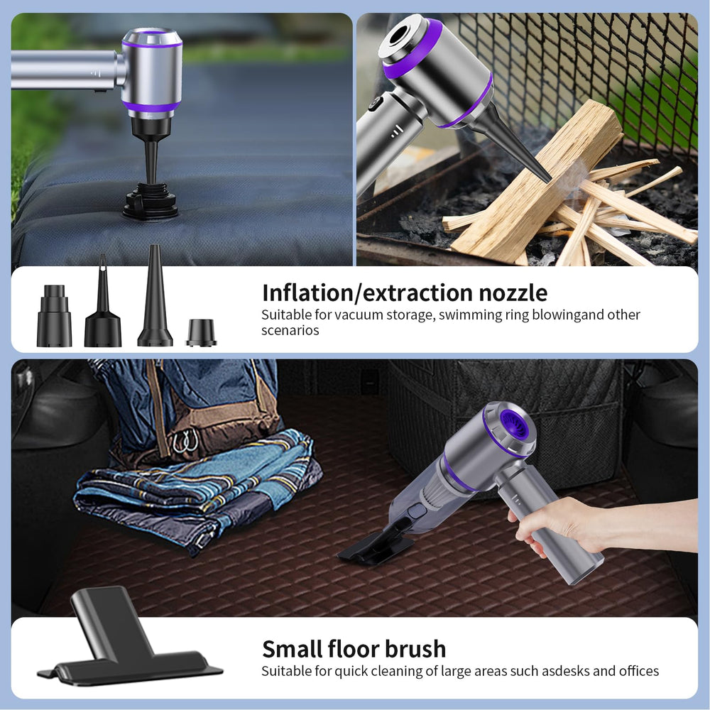 NWDEY portable detailing kit ideal for road trips, camping, and emergencies.