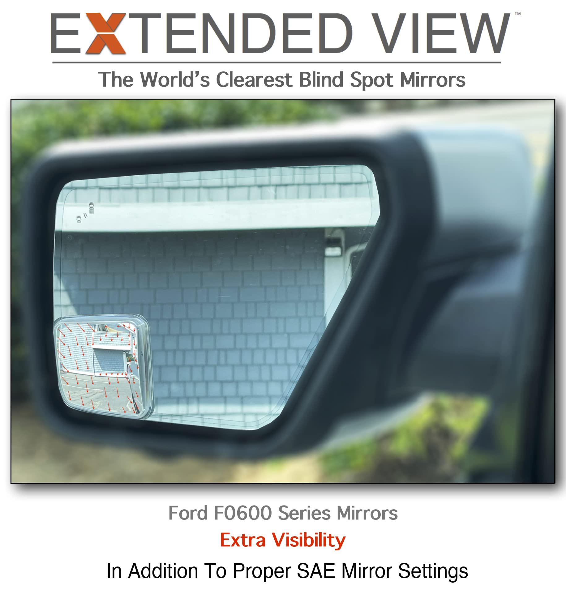 NXTGEN Extended View uses genuine 3M adhesive for strong, removable bonding.