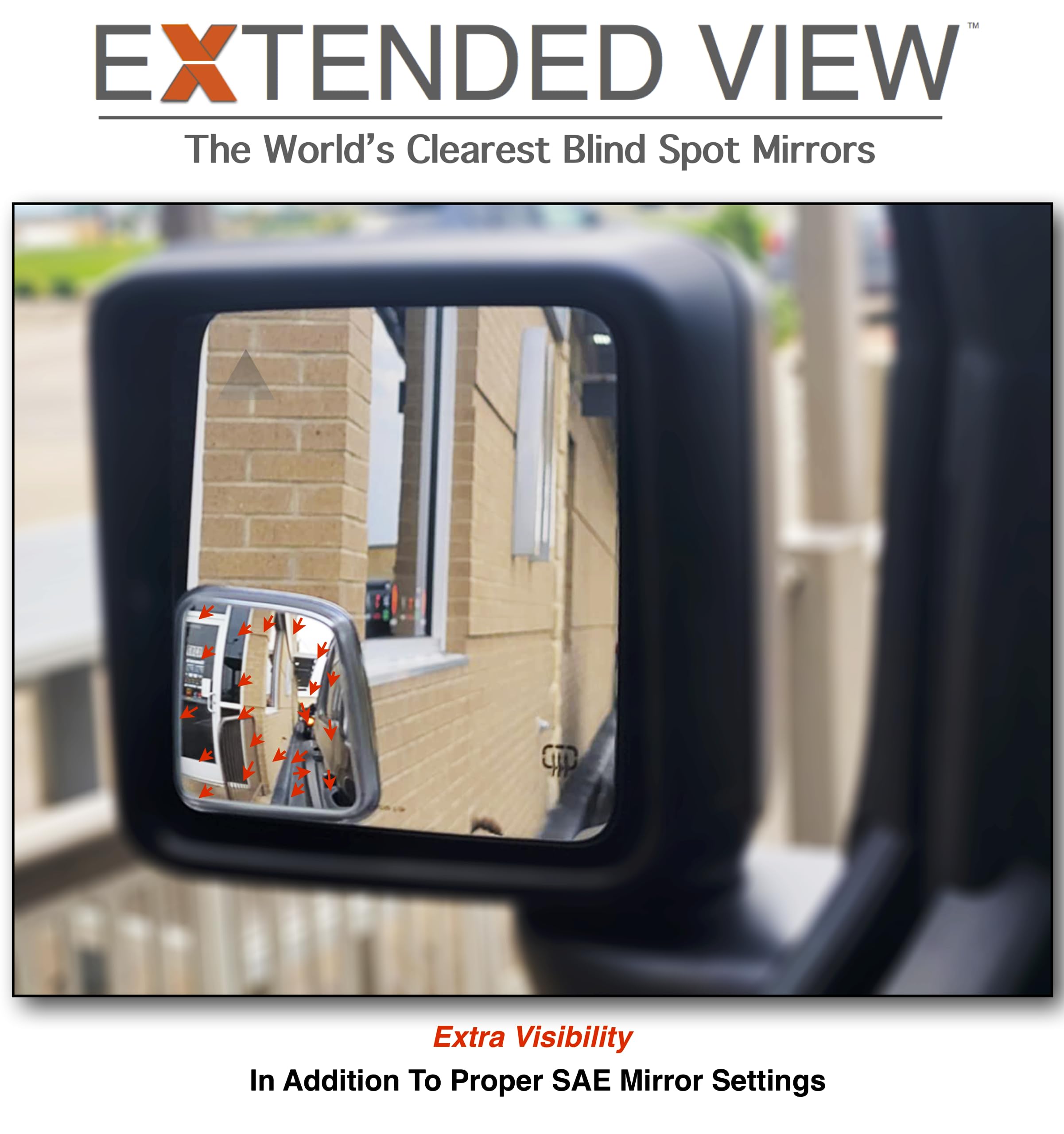 Installation view shows precise fit with factory Gladiator mirrors.