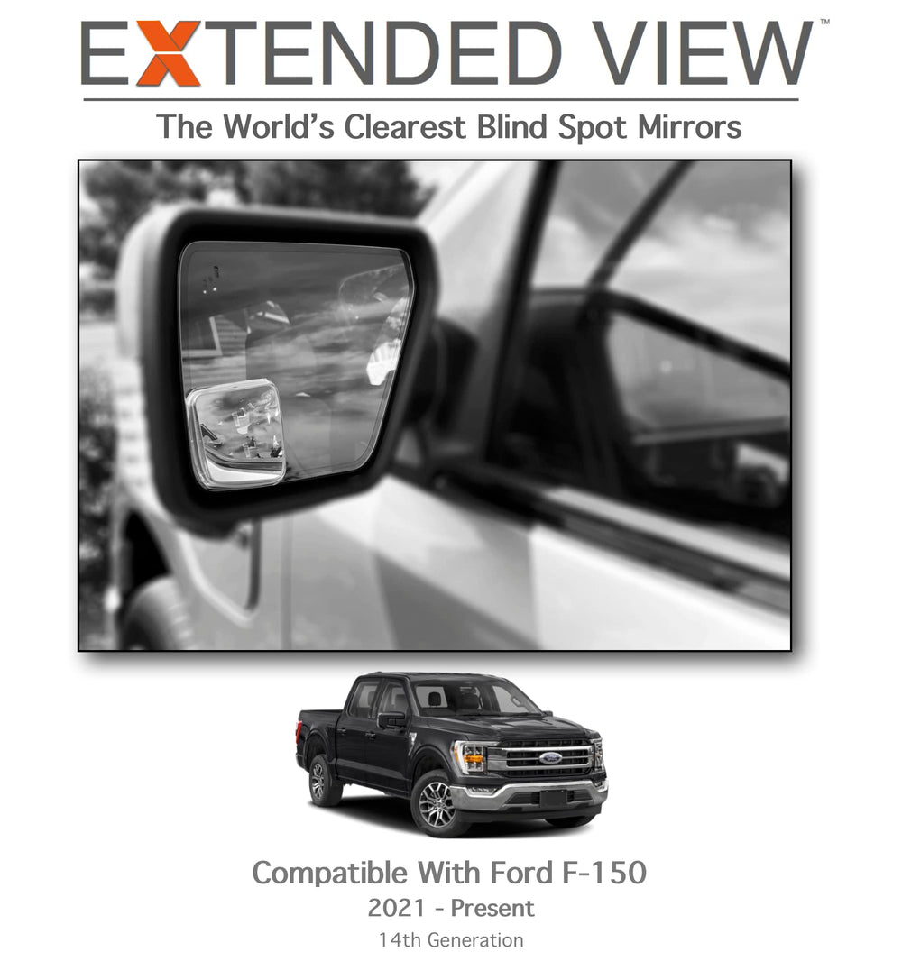 NXTGEN Extended View right mirror widens visibility for smoother merging.