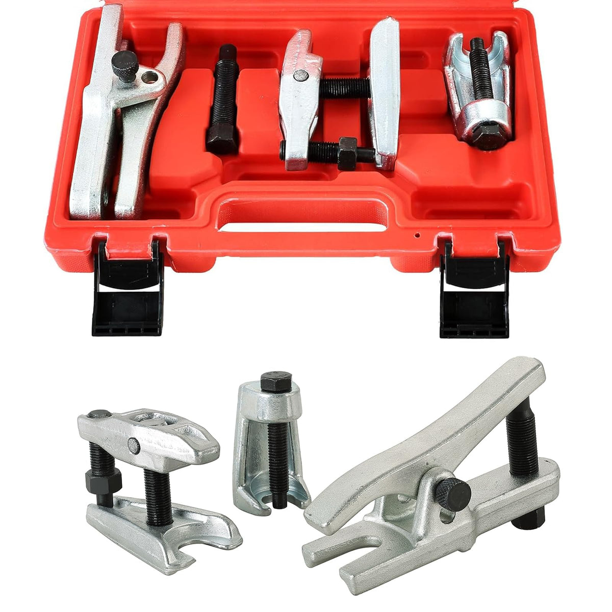 NYXOVA 3-piece ball joint set with case for quick front-end service.