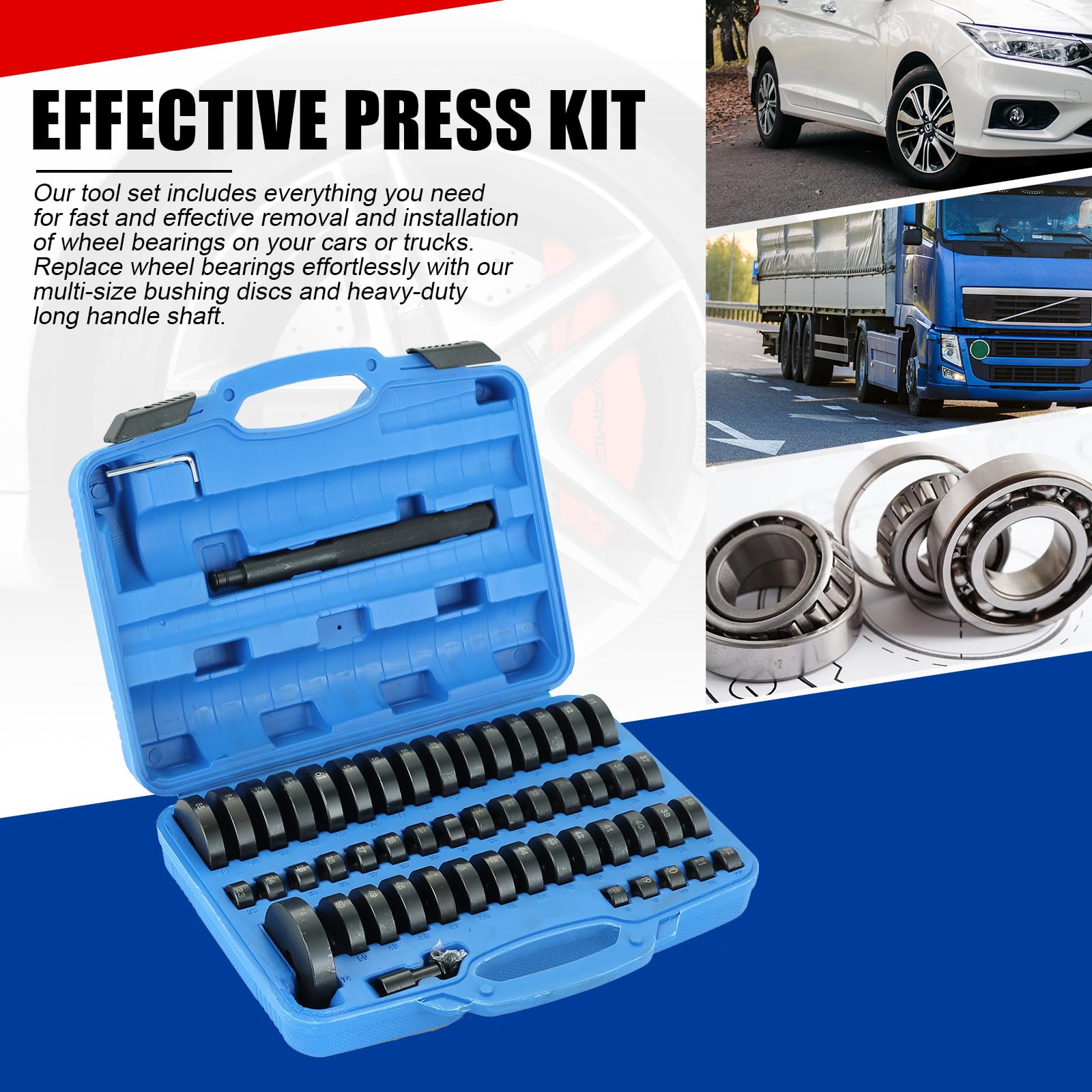 NYXOVA bearing installation kit supports fast, clean mounting