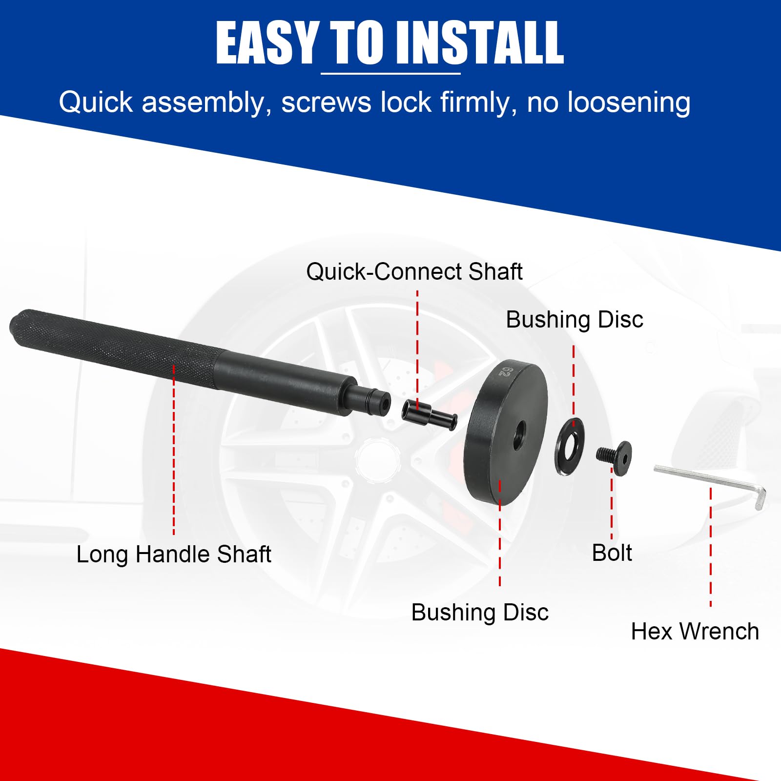 NYXOVA black-oxide carbon-steel tools resist rust during use