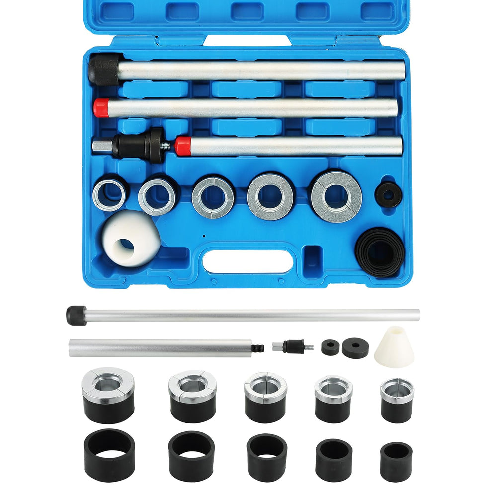 NYXOVA cam bearing tool set assembled for quick, precise bearing removal and installation in most engines.