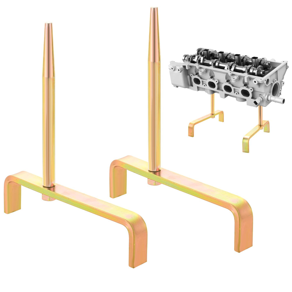 NYXOVA Cylinder Head Stands 2pc set securely support heads during maintenance for easier handling.