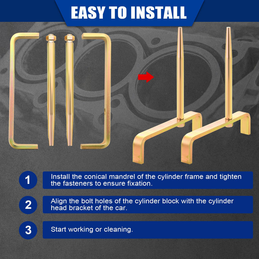 NYXOVA easy-installation conical mandrel allows quick setup and alignment.