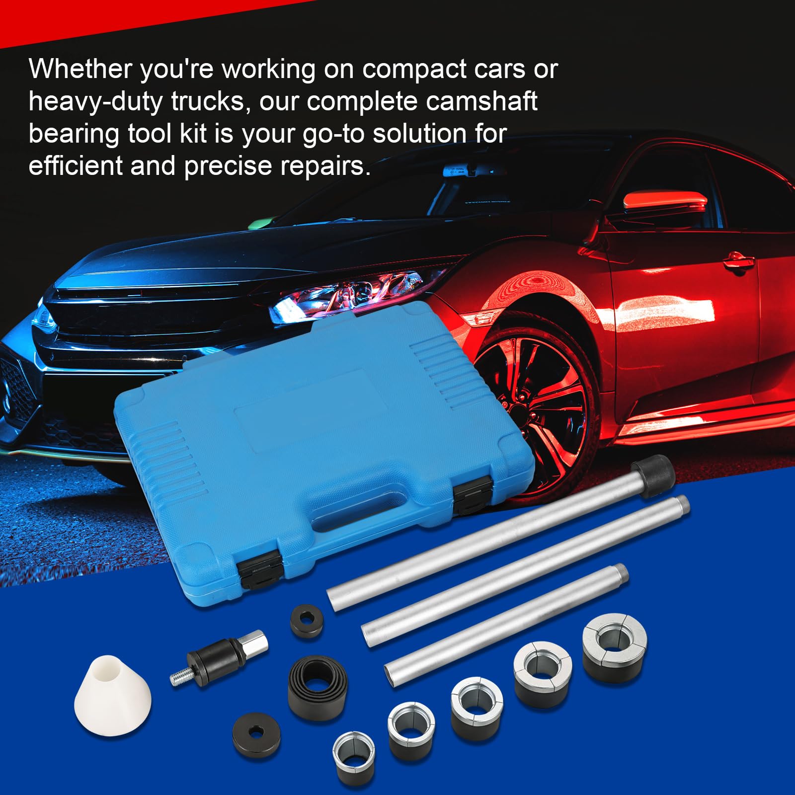 NYXOVA neoprene sleeves reduce wear and improve grip during bearing pulling.