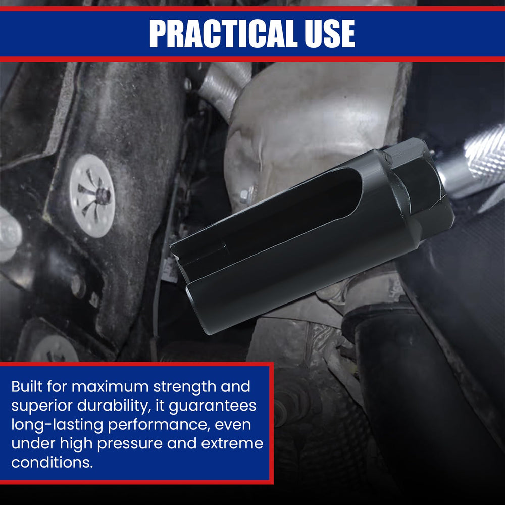 NYXOVA Oxygen Sensor Socket 27mm for broad sensor compatibility in vehicles.