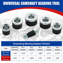 NYXOVA tool shaft extension improves leverage for accessing hard-to-reach bearings.