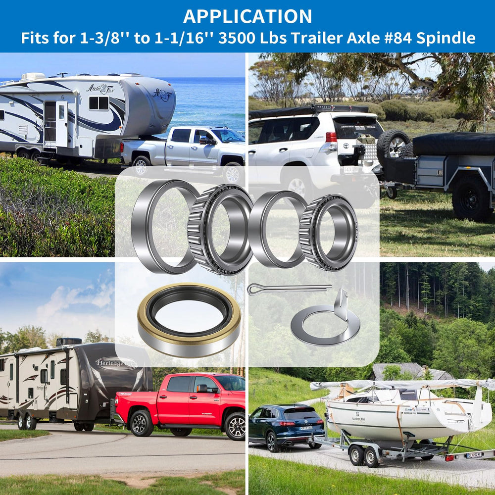 Oacdiel cotter pin and tang washer secure installation during setup