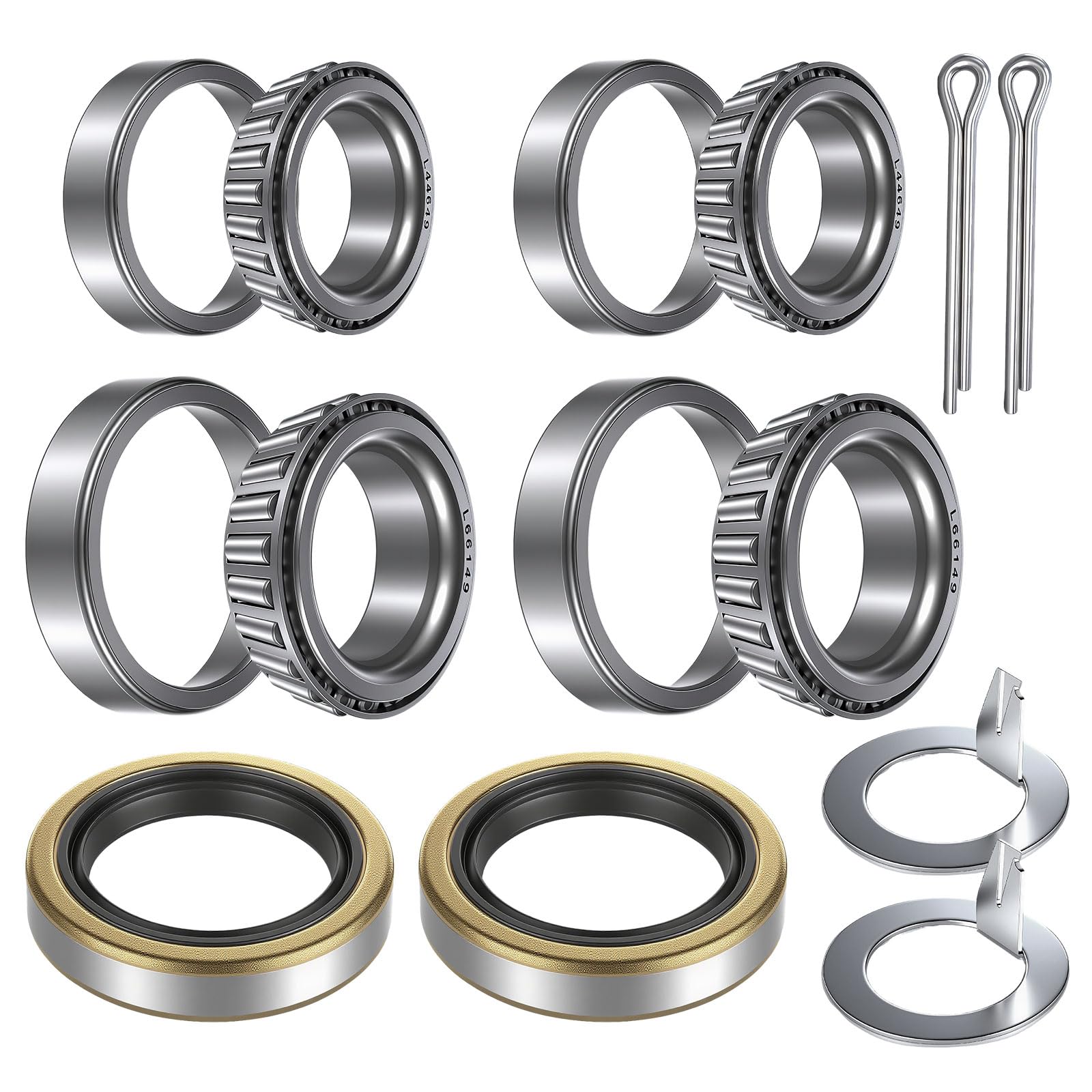 Oacdiel trailer bearings kit quick-install for faster maintenance