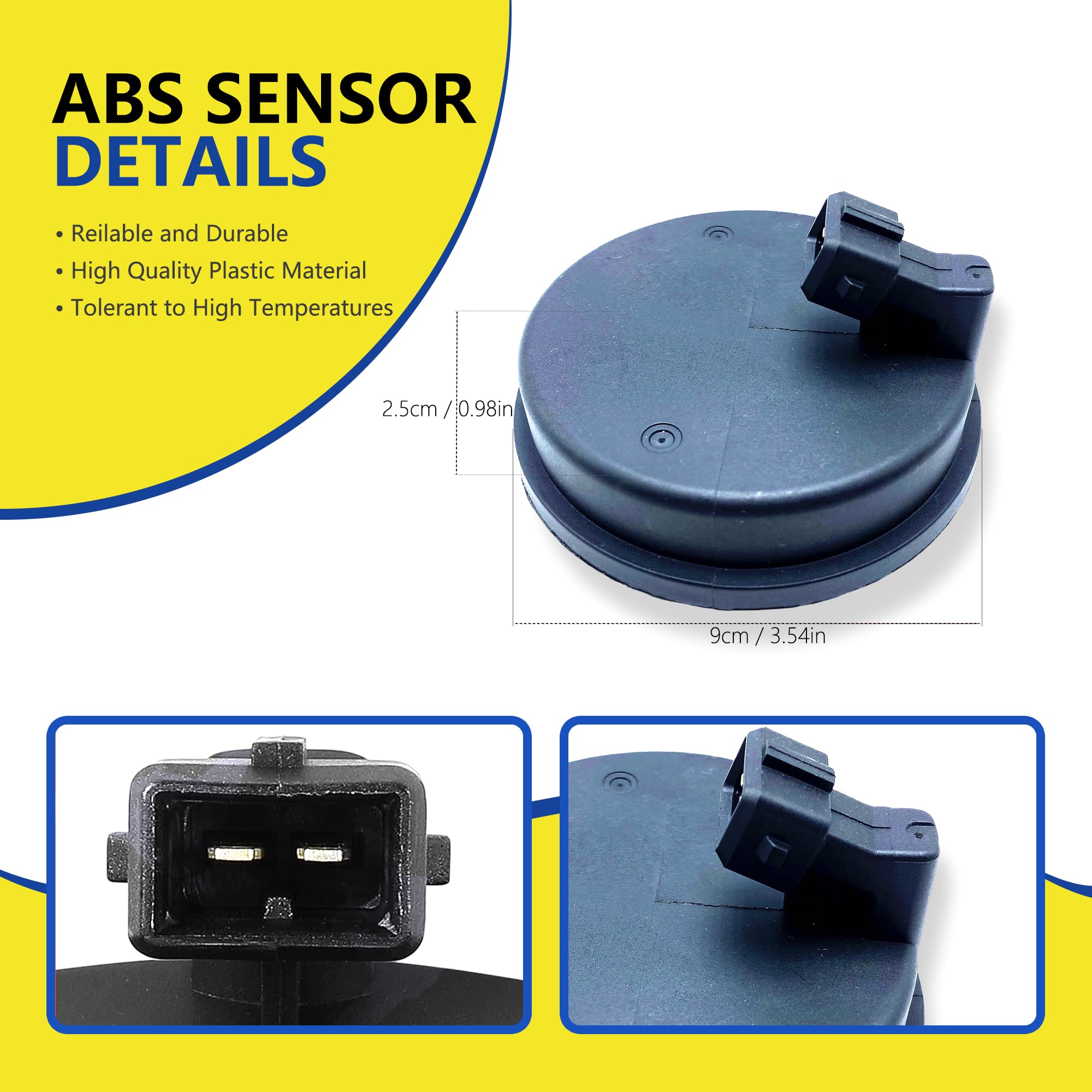 Oaklete ABS sensor for Sorento 2009-2015 maintaining consistent ABS monitoring.