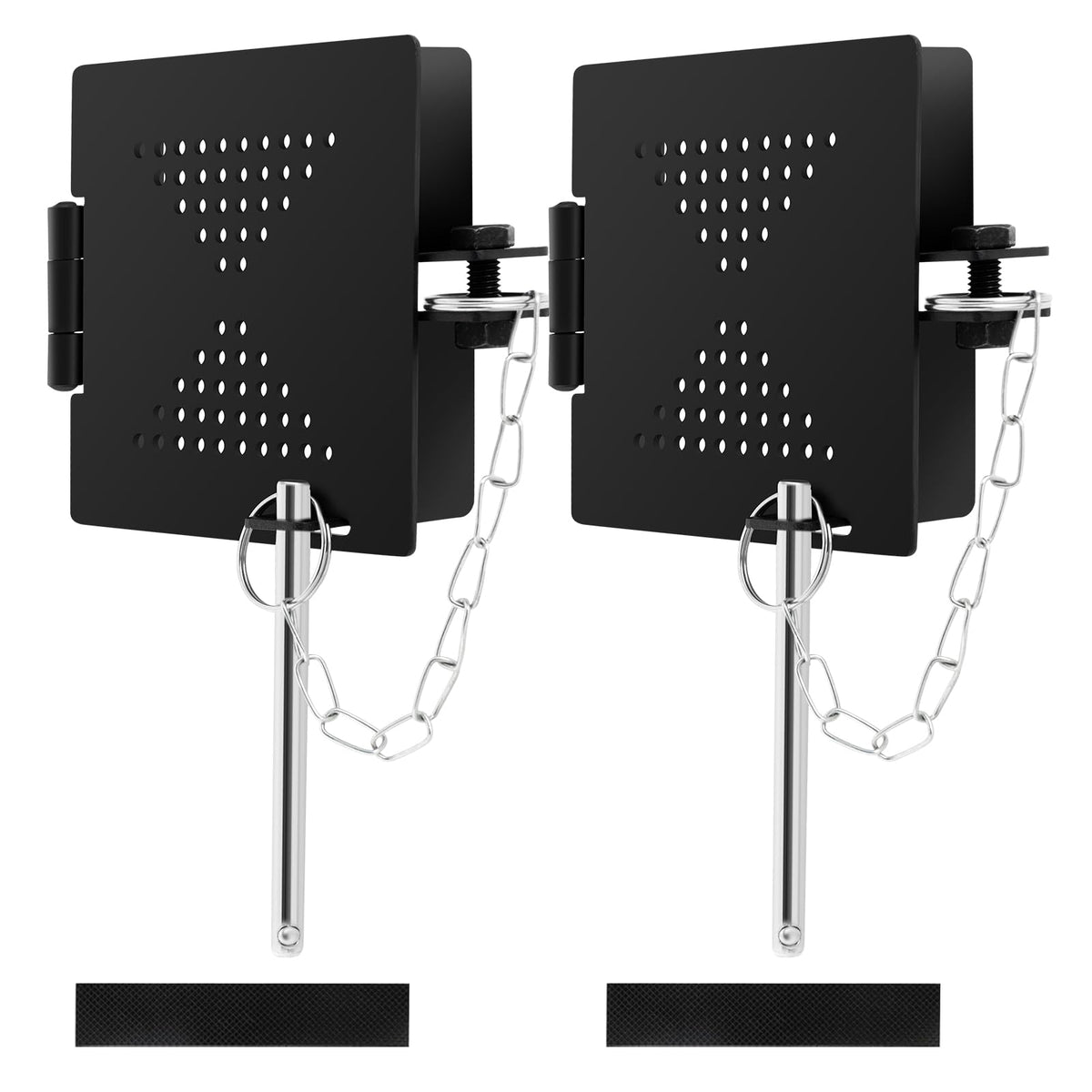 OAMCE bumper end cap protecting a 4-inch square bumper from debris