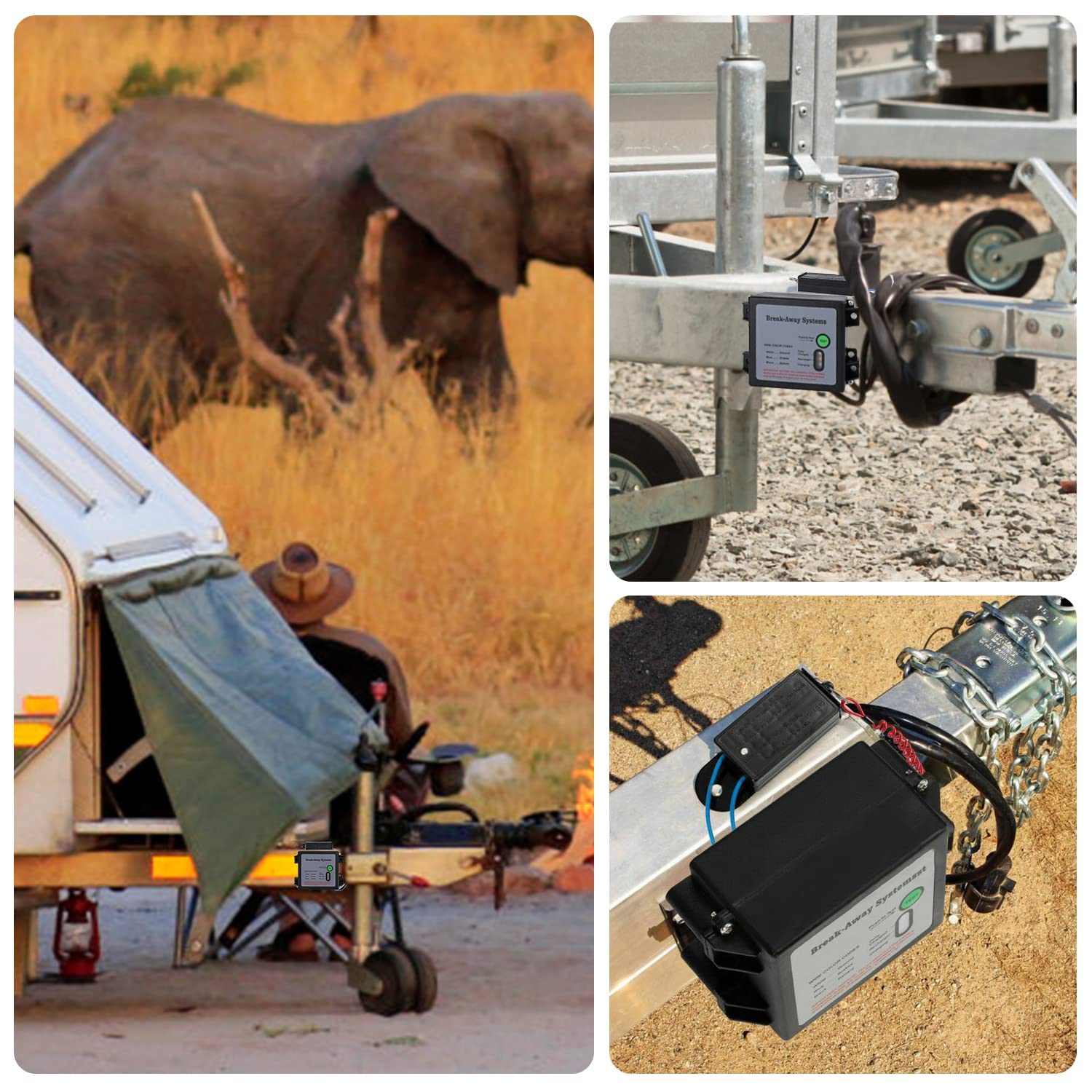 OAMCE universal 12V trailer fit compatible with most vehicles