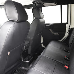 OASIS AUTO Close-up of faux leather texture and multi-layer construction.