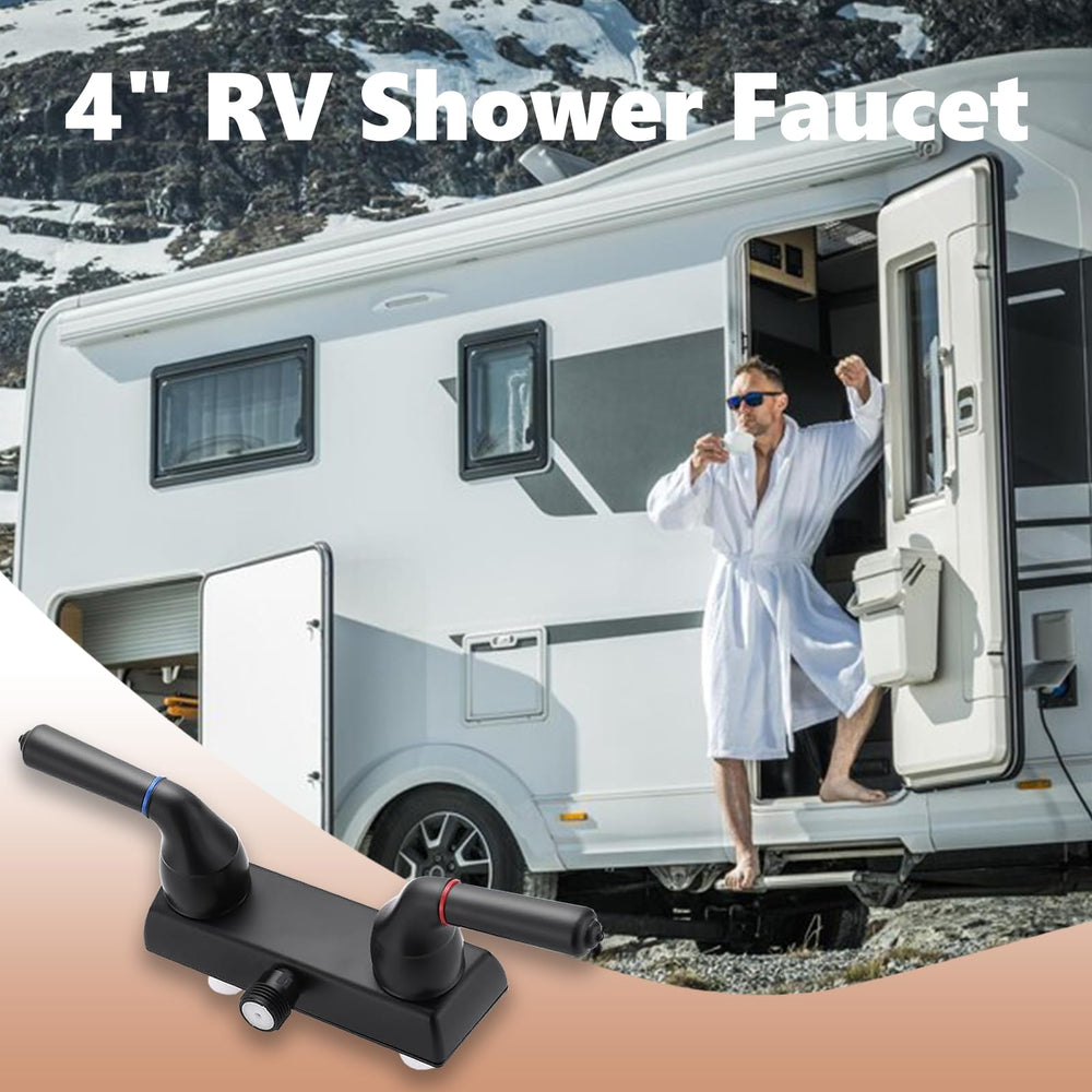 OasisFlow dual-lever faucet offering precise temperature and flow control