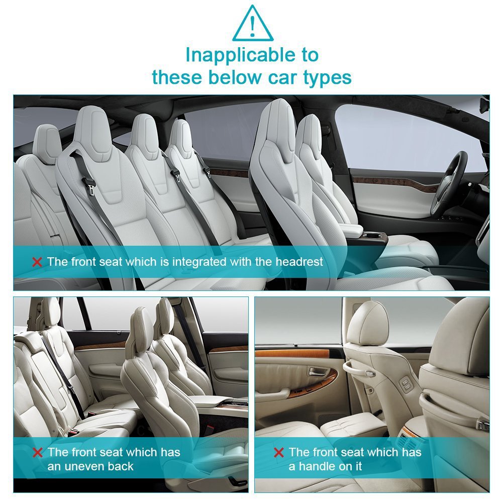 Oasser all-in-one car seat organizer with multiple compartments